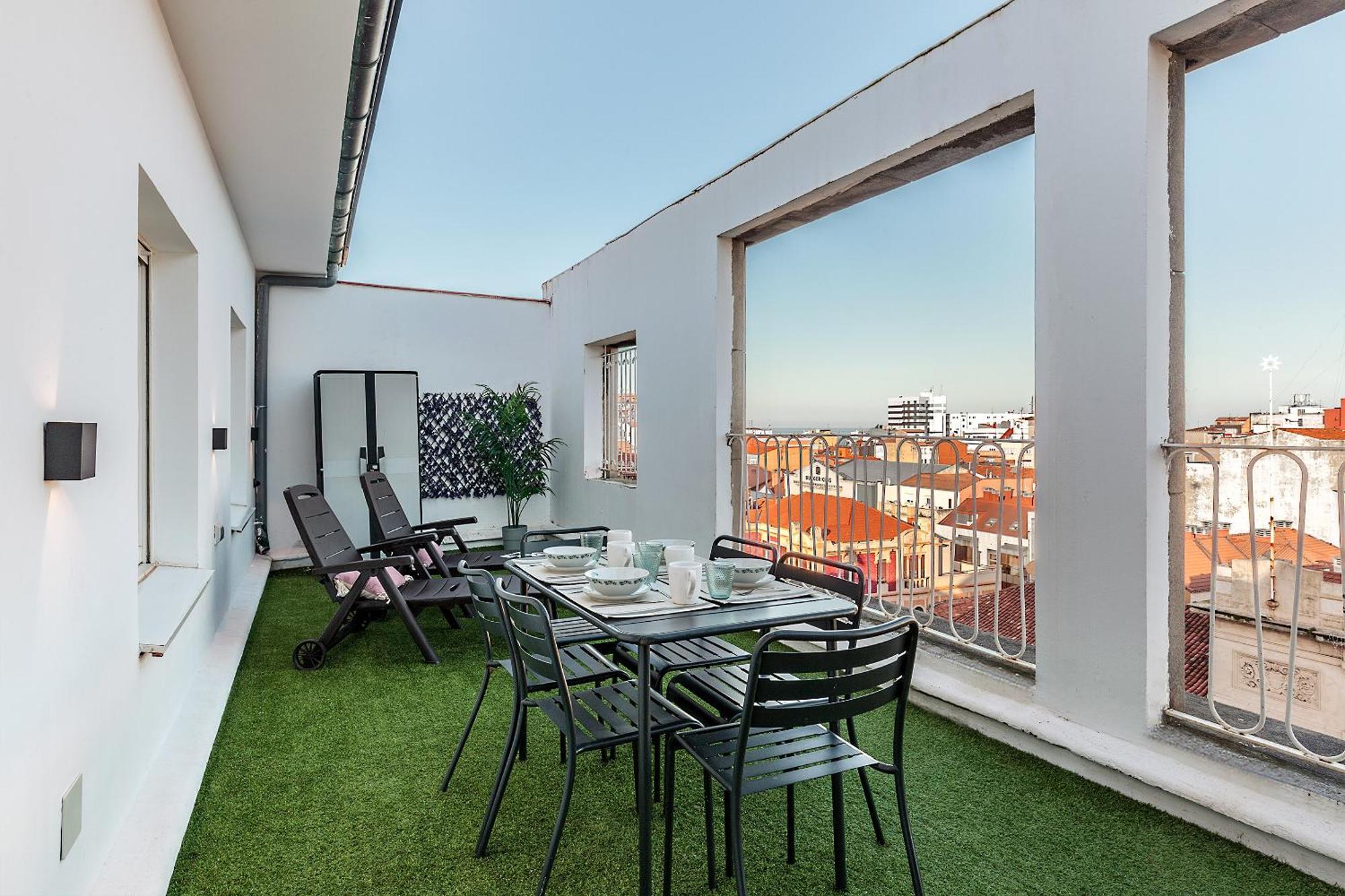 Genteel Home Jovellanos Terrace Хихон Экстерьер фото
